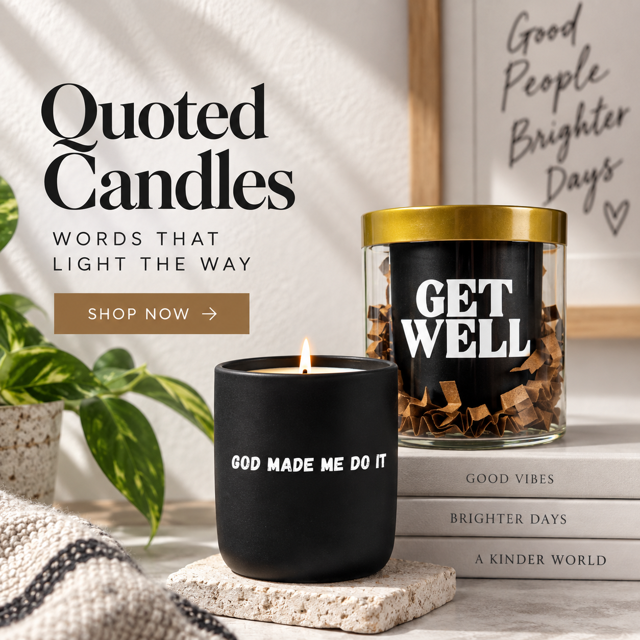 Quoted candles from Custom Candle Co