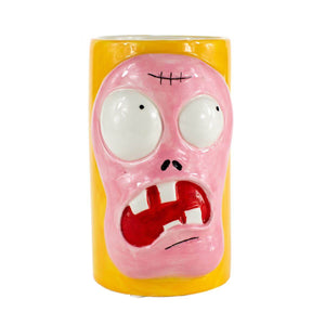 Ceramic Monster Face Candle – Pink