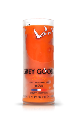 Recycled Grey Goose L'Orange Vodka Candle