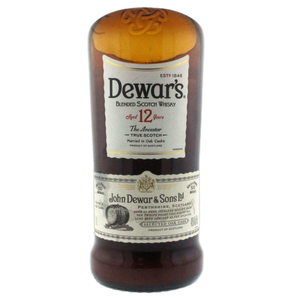 Recycled Dewars Brown Whiskey Candle