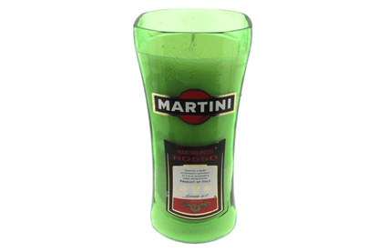 Recycled Martini Wine Candle