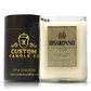 Recycled Disaronno Italian Liqueur Bottle Candle