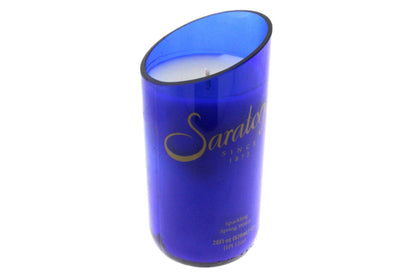 Recycled Saratoga Sparkling Water Candle