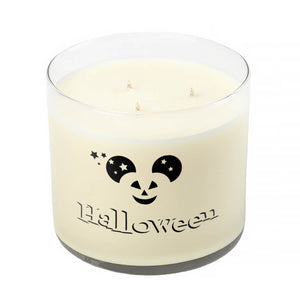 3 Wick Clear Tumbler Halloween Mouse Ears Candle