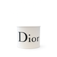 The Designer White Paint Can Candle is a white cylindrical container featuring bold black "Dior" lettering on the front, shown against a plain white background.