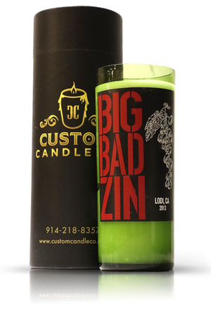 Recycled Big Ban ZIN Wine Candle