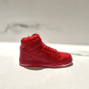 AJ-1 Red Hightop Sneaker Candle – Large