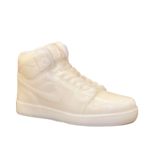 AJ-1 White Hightop Sneaker Candle – Large