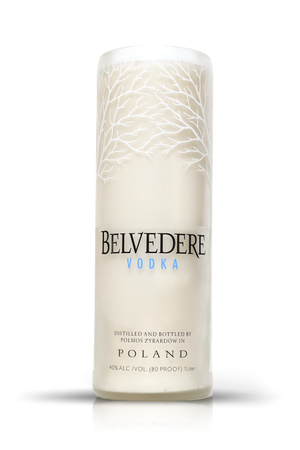 Recycled Belvedere Vodka Candle
