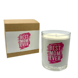 Best Mom Ever, Pink Design with Brown Box