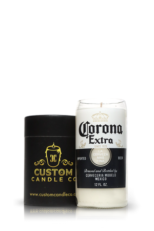 Recycled Corona Beer Candle