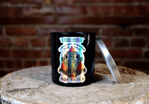 The Zodiac: Aquarius Candle