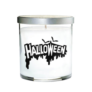 Clear Tumbler Halloween Candle