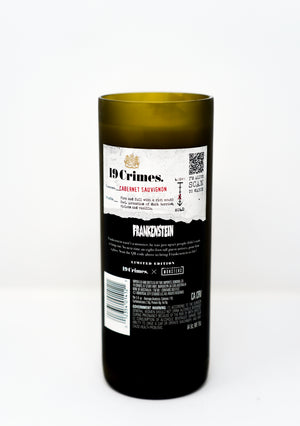Recycled 19 Crimes - Frankenstein Candle