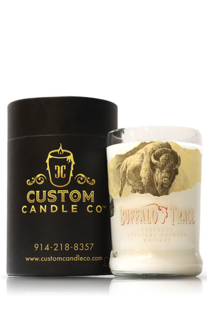 Recycle Buffalo Trace Bourbon Whiskey Candle