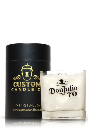 Recycled Don Julio Tequila Candle