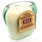 Recycled E & J Brandy Liqueur Candle