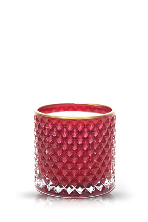 Elegant Red Crystal Scented Candle