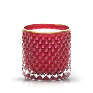 Elegant Red Crystal Scented Candle