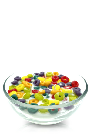 Cereal Fruity Loops Candle