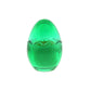 Green Glass Easter Egg w/ Yoke