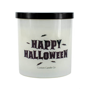 Happy Halloween Candle