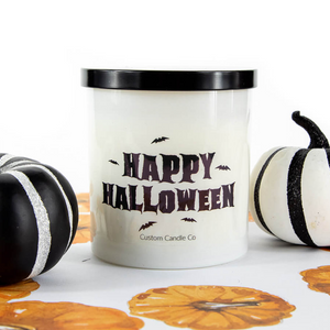 Happy Halloween Candle