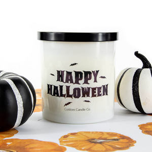 Happy Halloween Frost Jar Candle