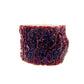 Christmas Holiday Log Shaped Candle (Dark Burgundy)