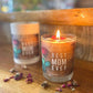 Best Mom Ever quoted candle with box – Amber Scent