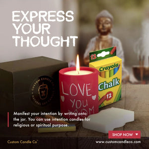 Intention Red Candle