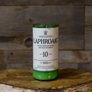Recycled Laphoriag Whiskey Candle