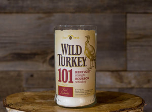 Recycled Wild Turkey Bourbon Whiskey Candle