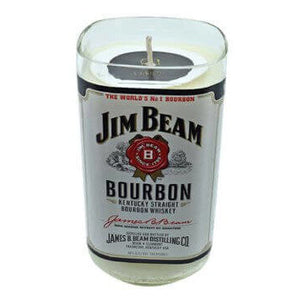 Recycled Jim Beam Bourbon Whiskey Candle