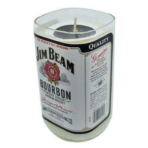 Recycled Jim Beam Bourbon Whiskey Candle