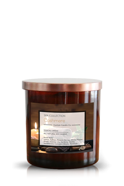 Musical Spa Cashmere Candle