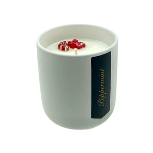 Holiday Scented Boxed Candle – Peppermint Scent