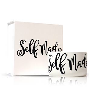 Self Made White Candle Gift Box Set