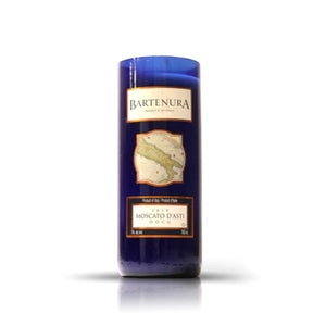 Recycled Bartenura 2019 Moscato Dasti Wine Candle