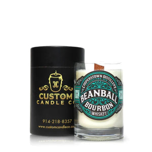 Recycled Beanball Bourbon Whiskey Candle