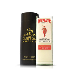 Recycled Beefeater London Dry GIN Candle