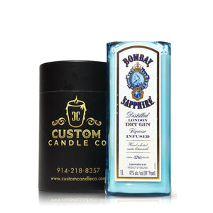 Recycled Bombay Sapphire Dry GIN Candle