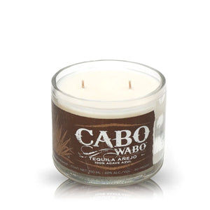 Recycled Cabo Wabo Tequila Anejo Candle