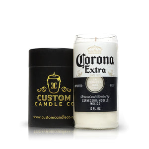 Recycled Corona Beer Candle