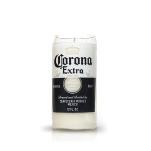 Recycled Corona Beer Candle