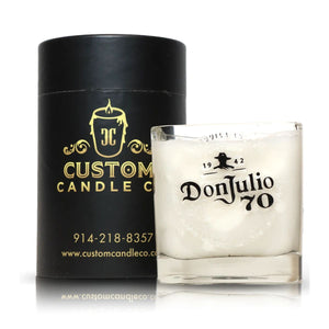 Recycled Don Julio Tequila Candle