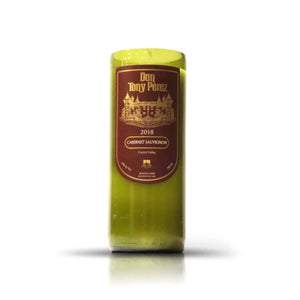 Recycled Don Tony Perez 2018 Cabernet Sauvignon Wine Candle