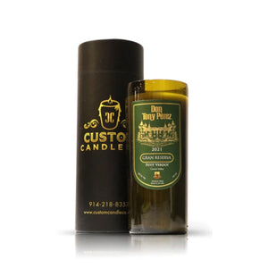 Recycled Don Tony Perez Gran Reserva Wine Candle