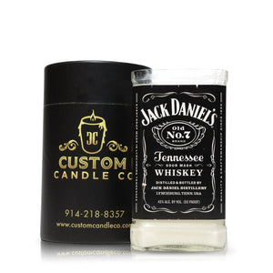 Recycled Jack Daniel's Whiskey Candle