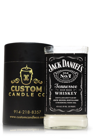 Recycled Jack Daniel's Whiskey Candle